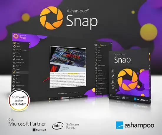 Portable Ashampoo Snap Pro 26.0.1 (x64) Multilingual