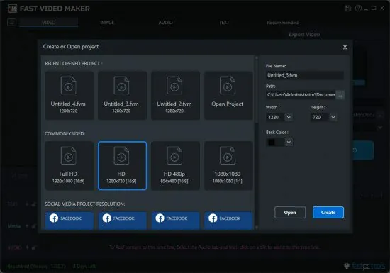 Portable Fast Video Maker 2.0.0 (x64)