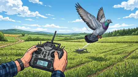 heise+ | Biodrohnen: Wenn Tauben und Kakerlaken zu Spionen werden