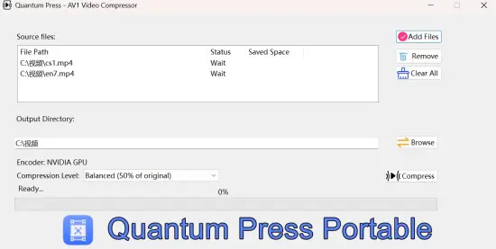 Portable Quantum Press 1.0.2