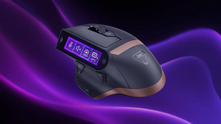 Turtle Beach: Gaming-Maus mit Touchscreen und Wechselakku