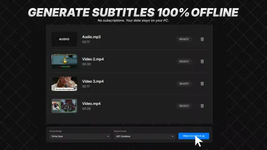 Portable AI Video to SRT 1.1.4