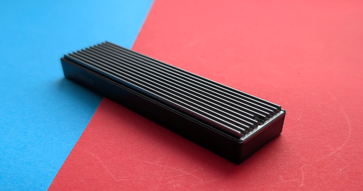 Orico M2PV-C3-BK im Test: Gehäuse für M.2-SSD reizt USB 3.2 Gen 2 aus