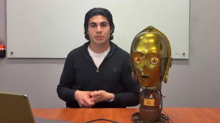 „Star Wars“: Bastler baut C-3PO-KI-Kopf mit Raspberry Pi