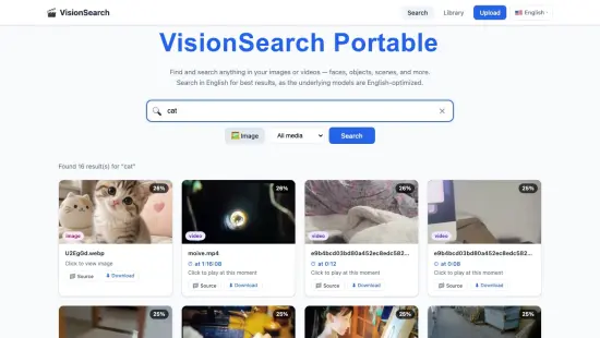 Portable Vision Search 1.6.0 Multilingual