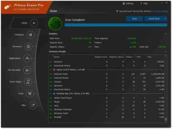 Portable Privacy Eraser Pro 6.29.0.5544 Multilingual