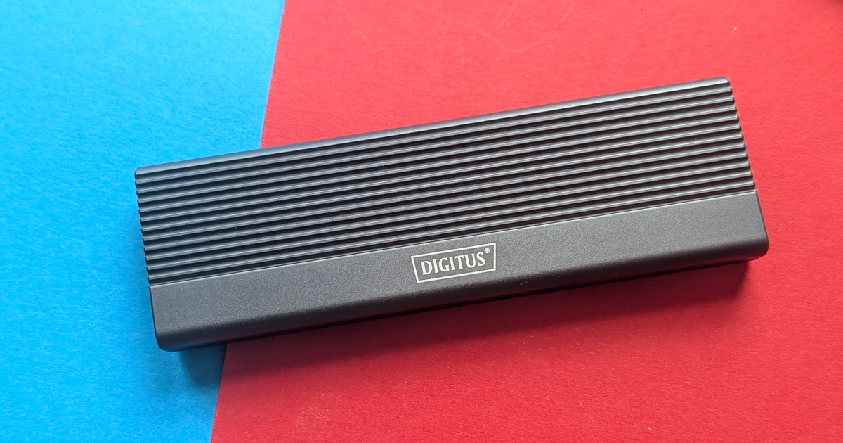 Gehäuse für M.2-SSD Digitus DA-71120-1 im Test: Günstig, schnell & einfach
