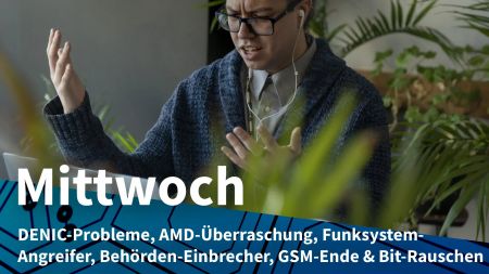 Mittwoch: DNS-Probleme deutscher Domains, AMD-Wachstum dank Server und KI-GPUs