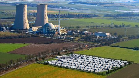 Mehr als 1,4 Gigawatt: Riesige Batteriespeicher am ehemaligen AKW Grohnde