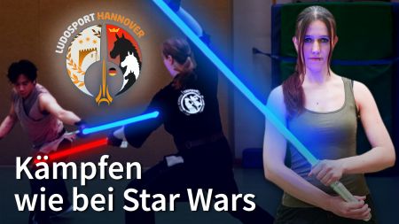 Video: Wir haben Lichtschwert-Training ausprobiert