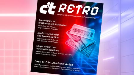 heise-Angebot: Sonderheft c’t Retro: Alte Heimcomputer und Videospielkonsolen in neuem Glanz