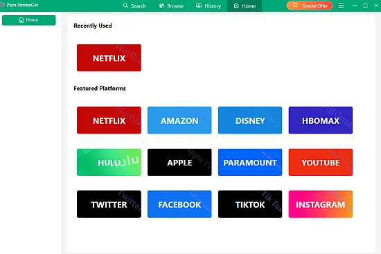 Portable Pazu StreamGet v2.9.7 Multilingual