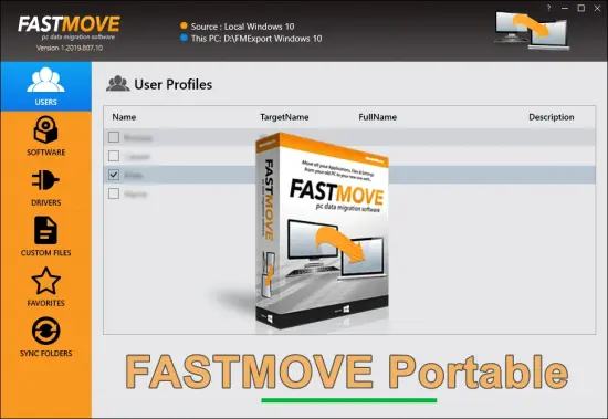 Portable FastMove 3.2026.0.0