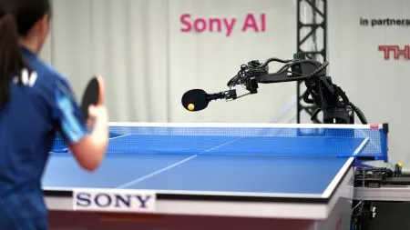 Sonys Tischtennis-Roboter schlägt Spitzenspieler