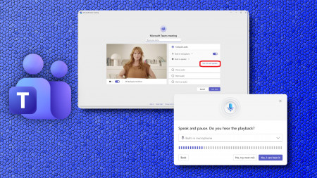 Microsoft Teams bekommt Mikrofontest vor Meeting-Beitritt